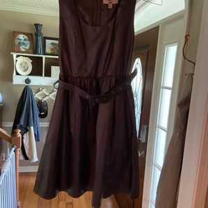 Brown sparkly Dress Size-M by Ya